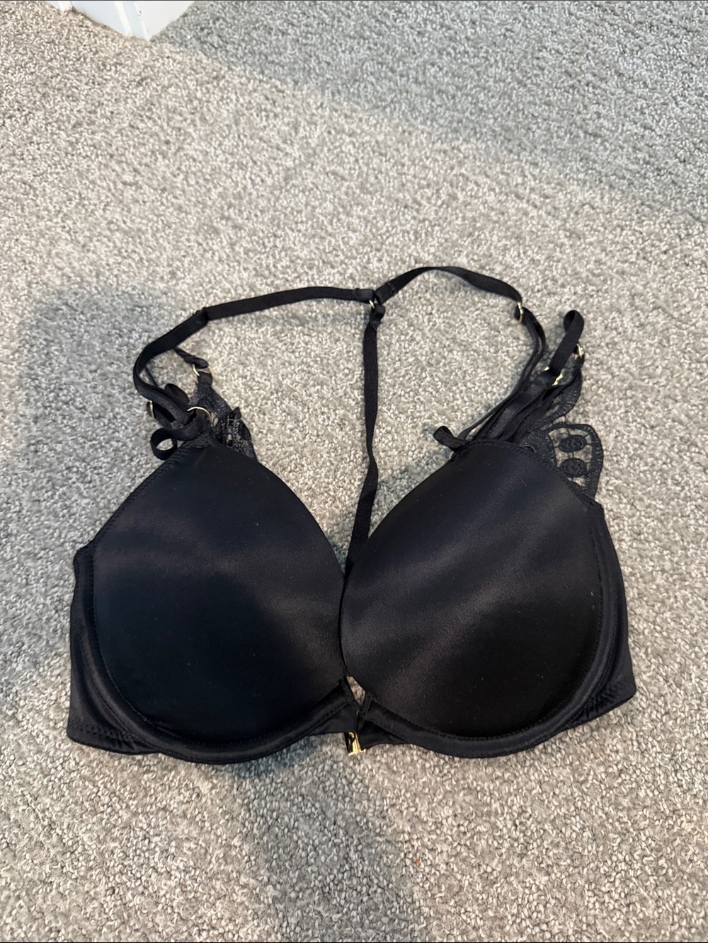 Black Lace Bra Victoria’s Secret